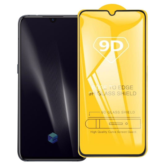9D tempered glass screen protector for smartphone, full-screen curved fit