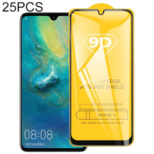 9D tempered glass screen protector film with full-glue coverage, rounded edges