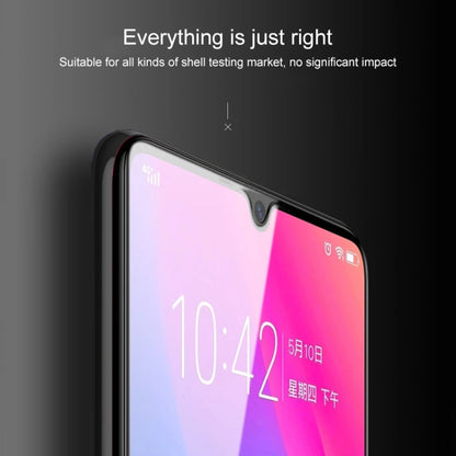 Huawei Nova 5T tempered glass screen protector with cutouts for speaker and front camera