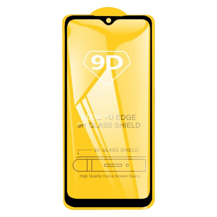 9D tempered glass screen protector for Nokia 7.2, front view