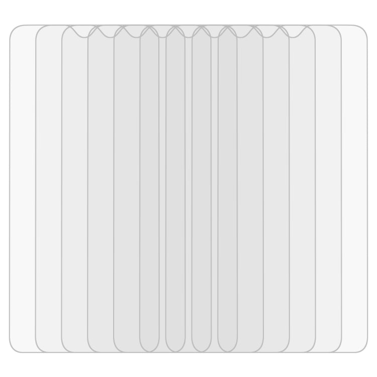 Tempered glass screen protector films, non-full-screen 2.5D curved edge set