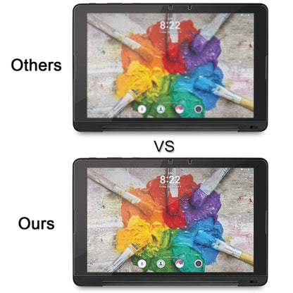 Tempered glass screen protector comparison for 10.1-inch tablet, others vs ours