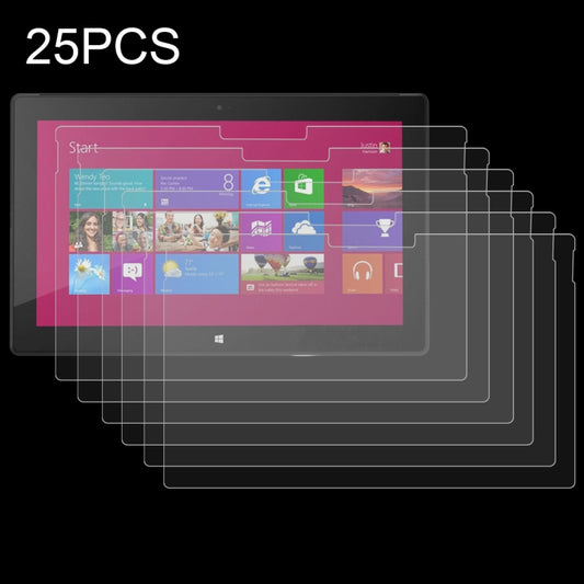25-pack textured screen film protectors for Surface Pro tablets