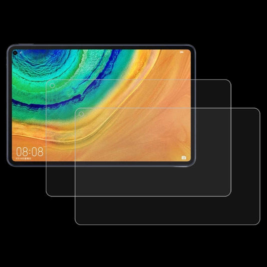 Tablet screen protector film with pencil sketch textured finish applied to the display