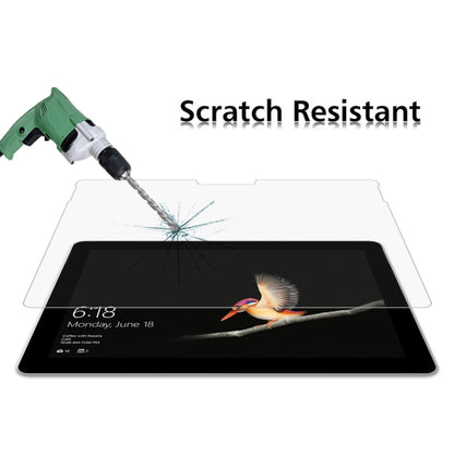 Scratch-resistant tempered glass screen protector film set for Surface Go 2, clear cover