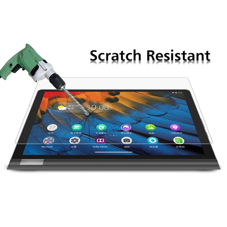 10.1-inch tablet screen protector with bubble-free, scratch-resistant tempered glass