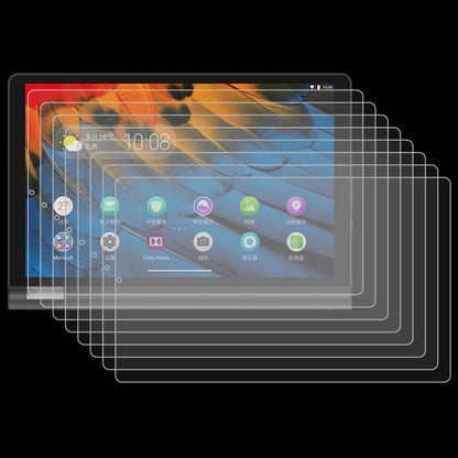 Multiple clear tempered glass screen protectors for 10.1-inch tablet, 25-pack