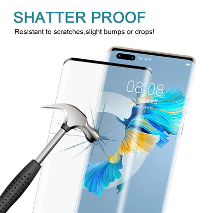 Shatter-proof tempered glass screen protector for Huawei Mate 40 Pro, full cover