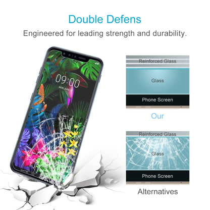 Tempered glass screen protector showing reinforced impact resistance