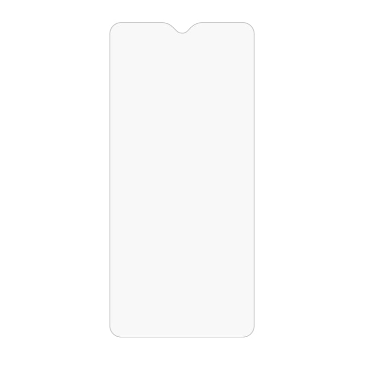 Clear tempered glass screen protector film with rounded 2.5D edges