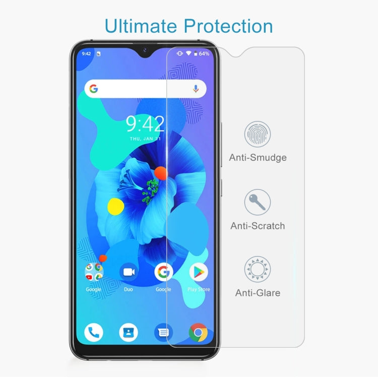 Tempered glass screen protector with anti-smudge, anti-scratch, and anti-glare protection