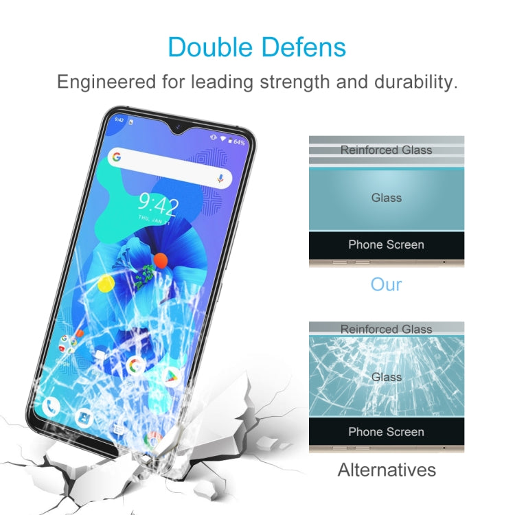 Tempered glass screen protector demonstrating shatter resistance and reinforced glass layers