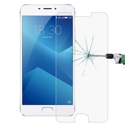Tempered glass screen protector for phone, clear film covering the display.