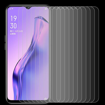 Tempered glass screen protectors set, 10-pack, clear film with curved edges