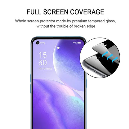Tempered glass screen protector, full-screen coverage shown on a smartphone display