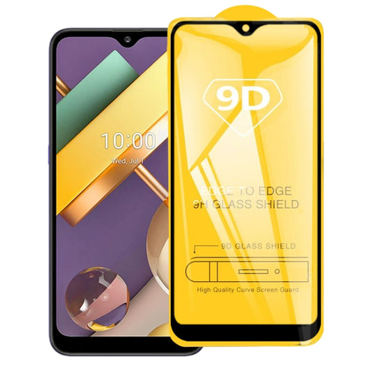 9D tempered glass screen protector for LG K22, full-screen, full-glue film