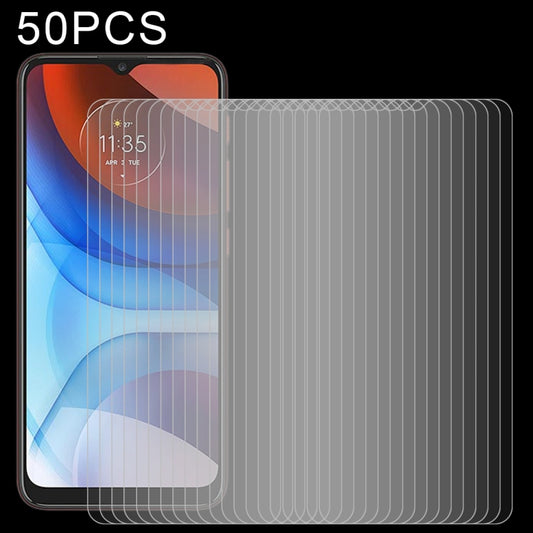 50-pack tempered glass screen protector films with 2.5D rounded edges