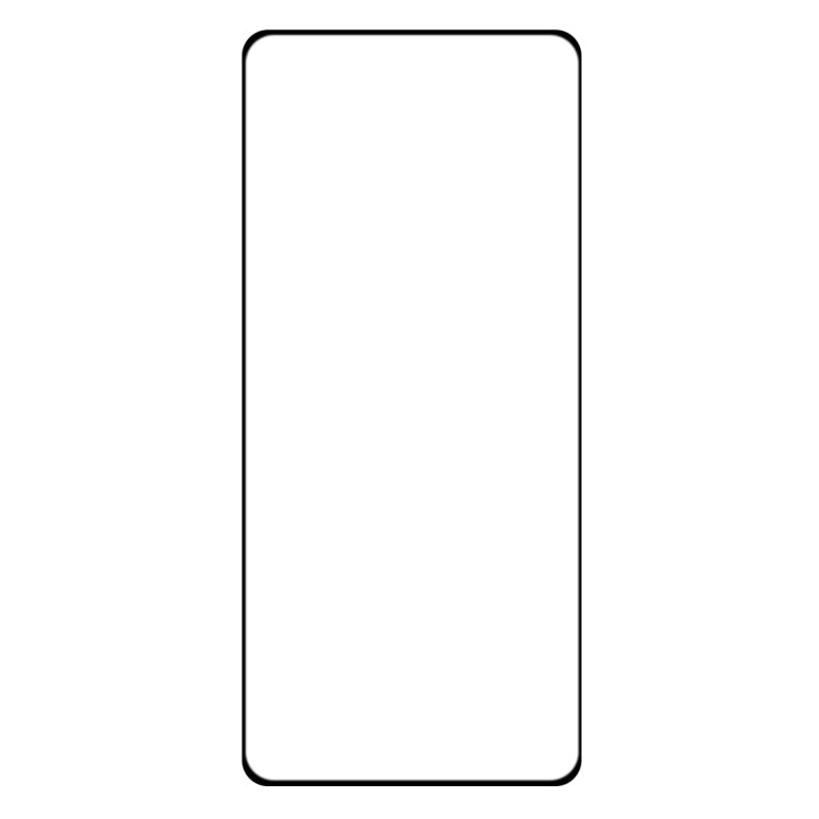 Smartphone screen protector tempered glass sheet, clear full-screen coverage