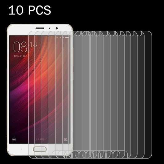 Tempered glass screen protector set for Redmi Pro, 2.5D edge, 10-pack