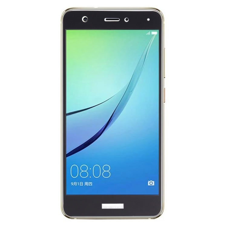 Black tempered glass screen protector installed on a smartphone display