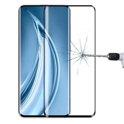 3D curved tempered glass screen protector film covering smartphone screen