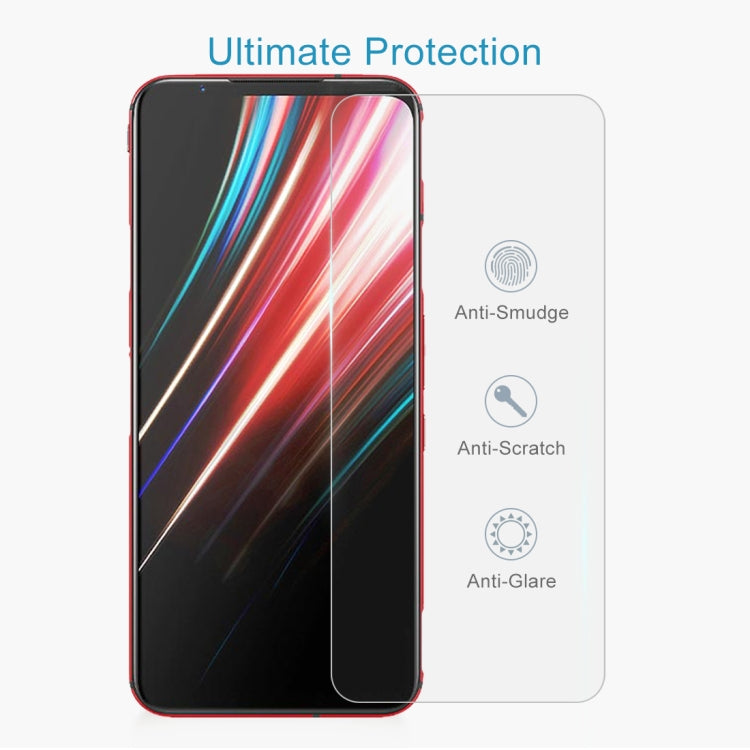 Tempered glass screen protector with anti-smudge, anti-scratch, and anti-glare