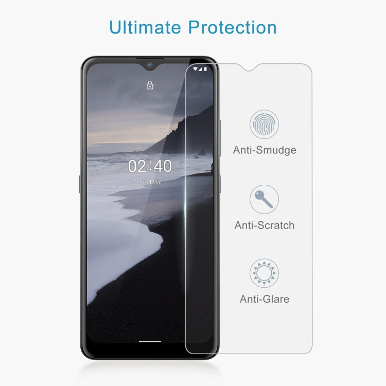 Tempered glass screen protector for phone screen with anti-smudge, anti-scratch