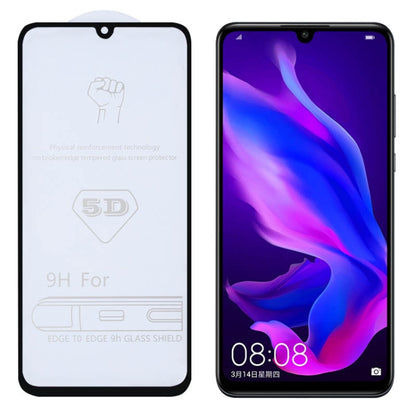 Full glue tempered glass screen protector film, 9H 5D, edge-to-edge for phone