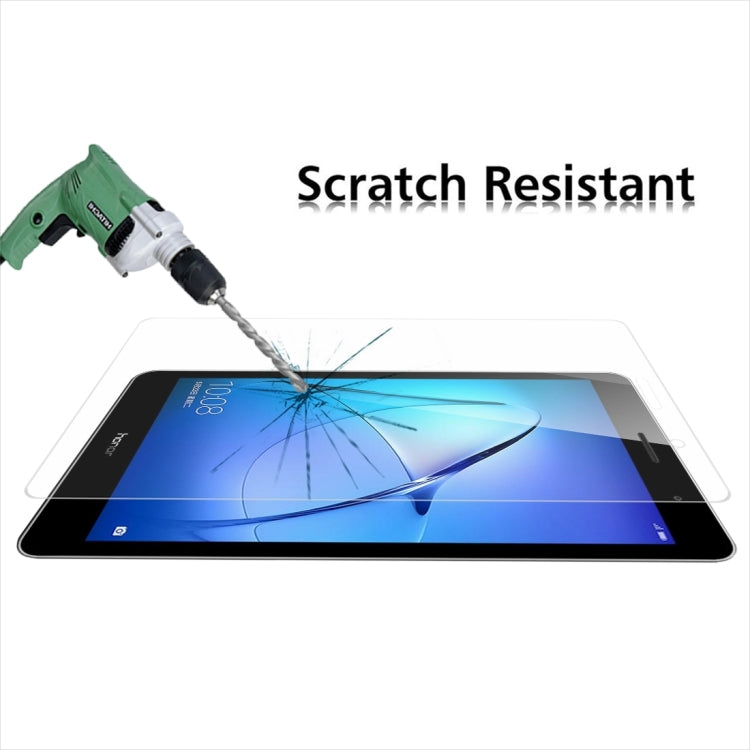 Scratch-resistant tempered glass screen protector sheet for tablet screen