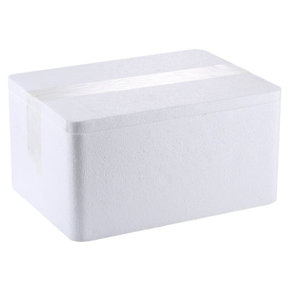 White foam packaging block for protecting screen protectors