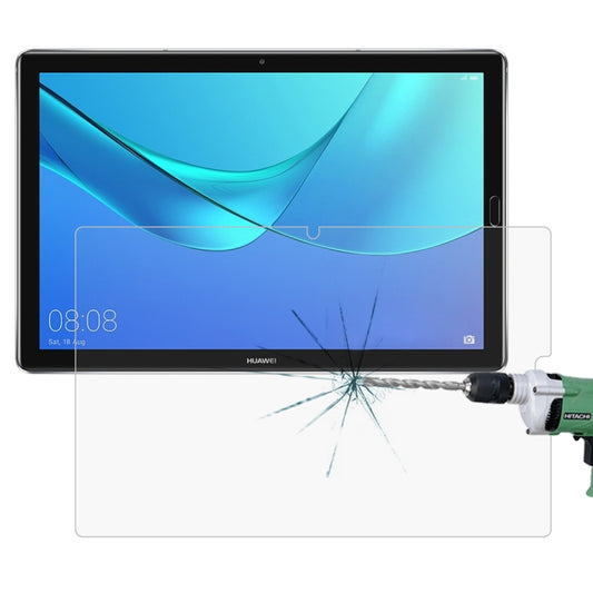 Tempered glass screen protector film for 10.8-inch tablet, clear with cutouts