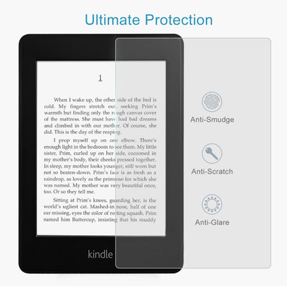 Frosted tempered glass screen protector film with anti-smudge, anti-scratch, anti-glare surface