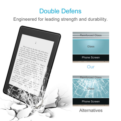 Frosted tempered glass screen protector film shown with reinforced impact protection