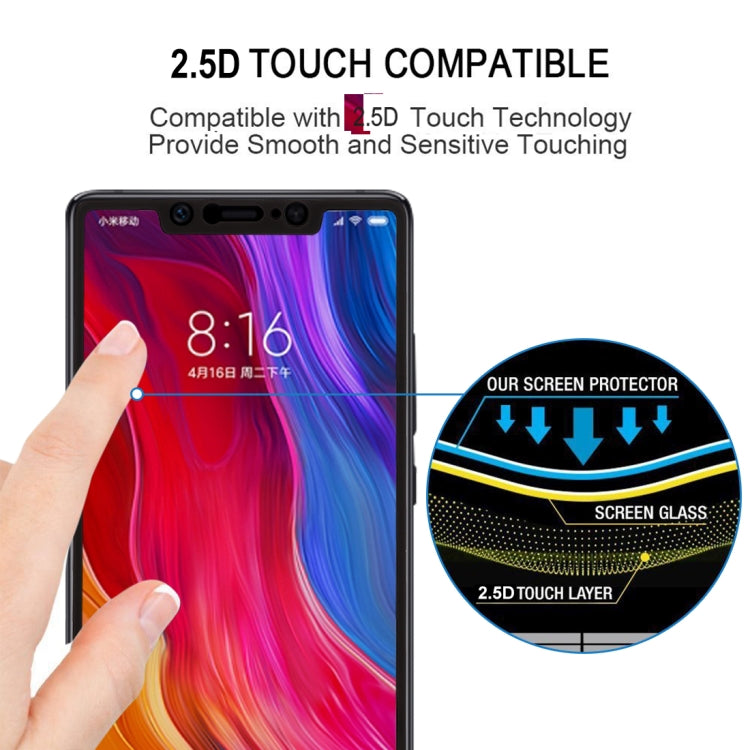 2.5D touch compatible tempered glass screen protector film for smooth sensitive touch