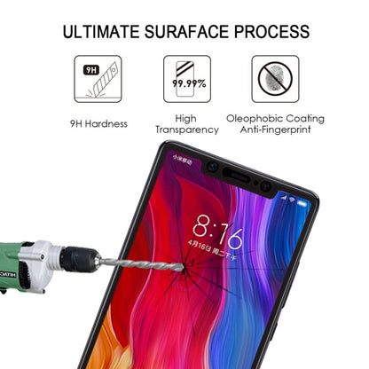 9H hardness tempered glass screen protector film with anti-fingerprint coating