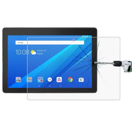 Tempered glass screen protector film for Lenovo Tab E10, clear full-screen sheet