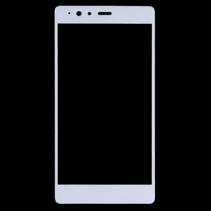 White tempered glass screen protector with phone front cutout