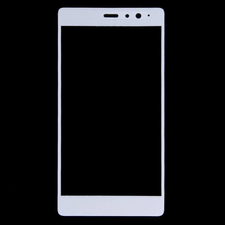 Tempered glass screen protector with rounded edges and display cutout