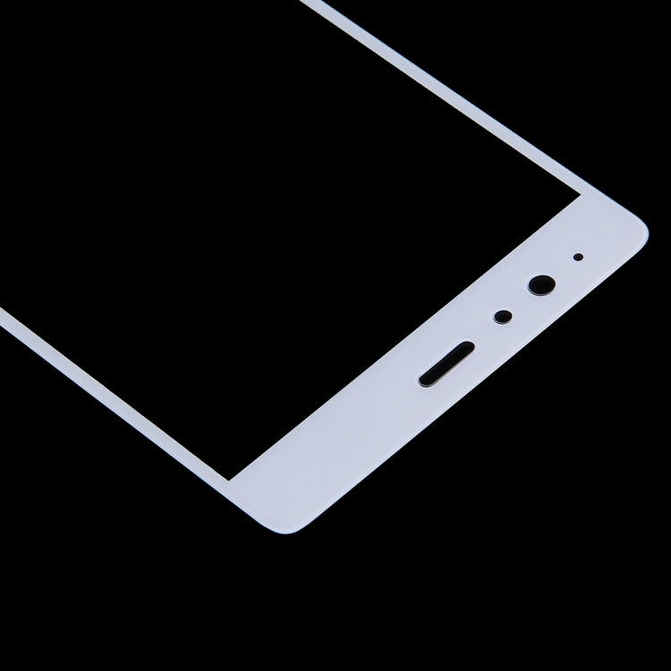 Tempered glass screen protector side view with speaker and button cutouts
