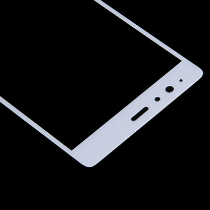 Tempered glass screen protector side view with speaker and button cutouts