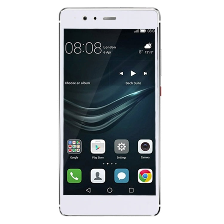 Tempered glass screen protector over smartphone front, white bezel