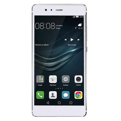 Tempered glass screen protector over smartphone front, white bezel