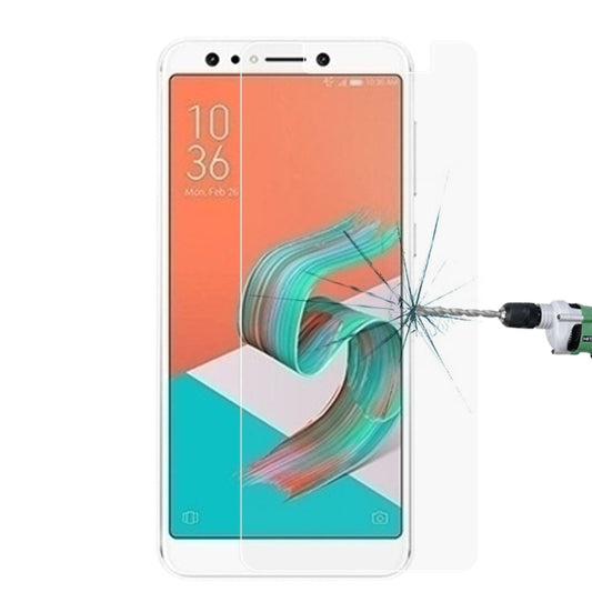 Tempered glass screen protector for Zenfone 5 Lite, 2.5D curved clear film with cutout