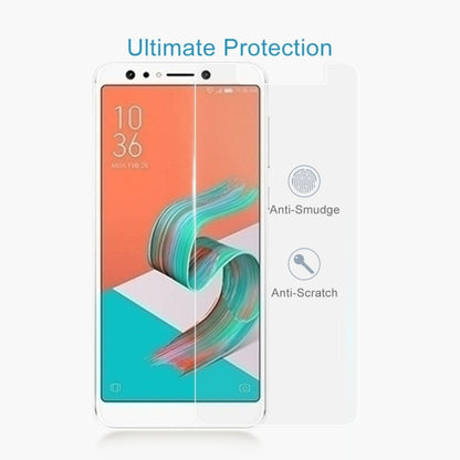 Tempered glass screen protector set for Zenfone 5 Lite, anti-smudge anti-scratch clear