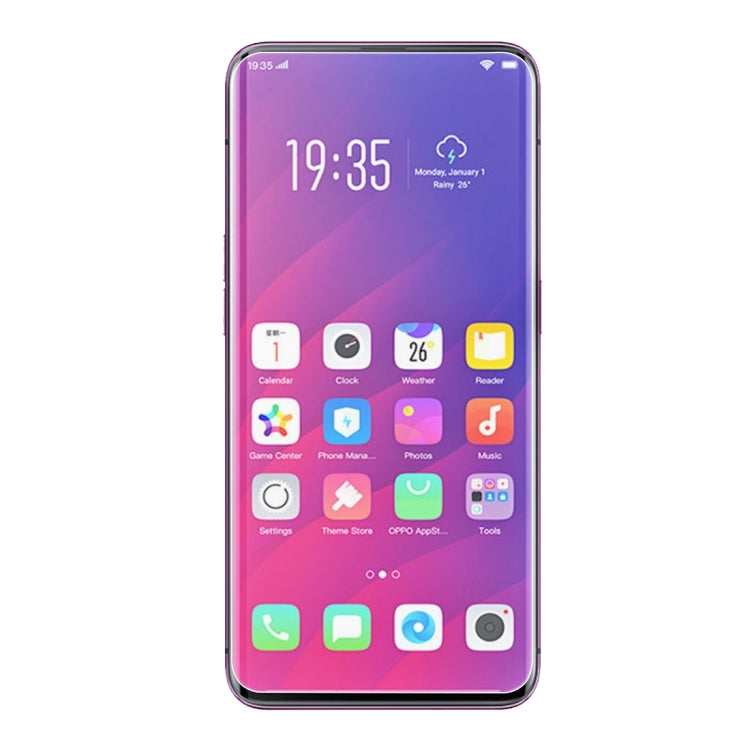 Tempered glass screen protector film for OPPO Find X, 9H clear coverage