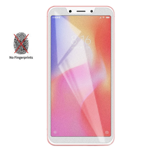 Non-full matte frosted tempered glass screen protector film for a smartphone