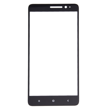 Black tempered glass screen protector for Xiaomi Redmi Note 3, full front coverage