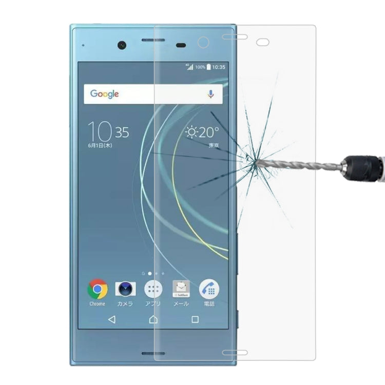 3D curved tempered glass screen protector for Sony Xperia XZs, full coverage, clear