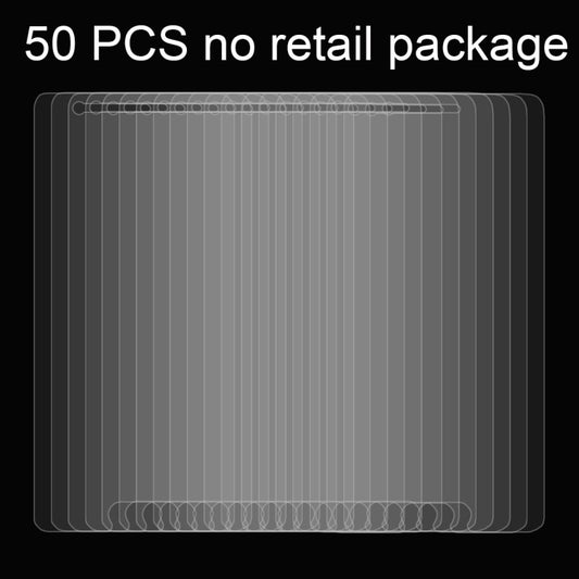 Tempered glass screen protector set, 50-pack for Huawei P10 Plus