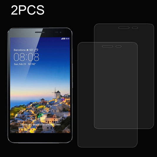 2-pack tempered glass screen protectors for tablet, full-screen coverage, 9H